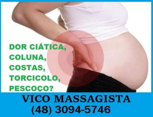 Dor no nervo ciático - Massagem - Centro São José Sc 567318