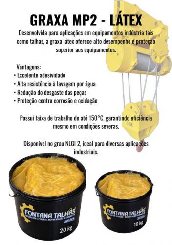 Graxa Mp2 - Látex - Uso Industrial 777886 Graxa Mp2 - Látex - Uso Industrial 777886