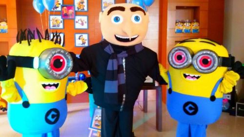 Gru e os Minions Cover Personagens Vivos Animação Festas Infantil 323341