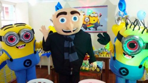 Gru e os Minions Cover Personagens Vivos Animação Festas Infantil 323353