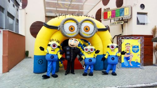 Gru e os Minions Cover Personagens Vivos Animação Festas Infantil 587775