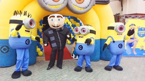 Gru e os Minions Cover Personagens Vivos Animação Festas Infantil 587776