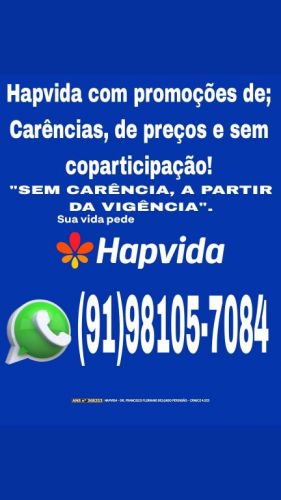 Hapvida Plano De Saúde Com promoção Sem Carência e Sem Coparticipação Neste Mês  768839