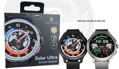 Haylou Solar Ultra gps Preto Prata 753481