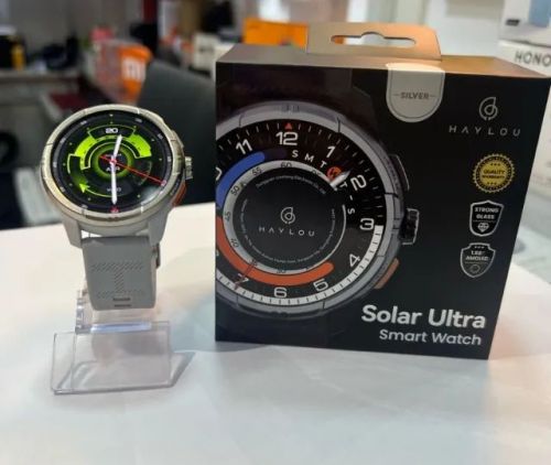 Haylou Solar Ultra gps Preto Prata 753482