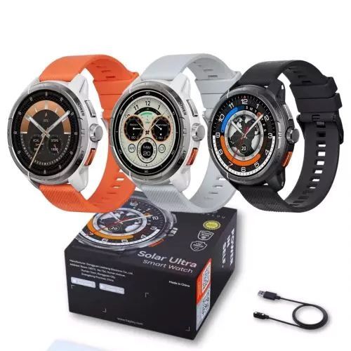 Haylou Solar Ultra gps Preto Prata 753483