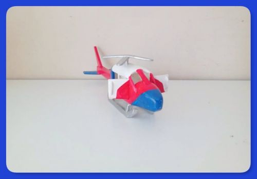 Helicóptero De Brinquedo Em Madeira 743373