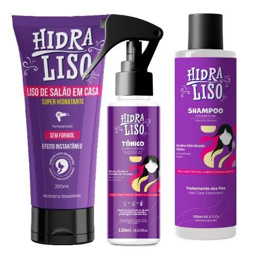 Hidraliso - Alisante de Chuveiro - Sem Formol - Pague Só Na Entrega 752208