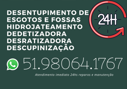 Hidráulico e Desentupidora Rs Viamão Alvorada Gravataí e Porto Alegre Rs  613649
