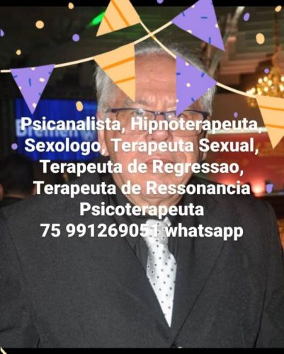 Hipnoterapeuta Feira De Santana Carlos Sampaio Pacheco 75 991269051 whatsapp 602735
