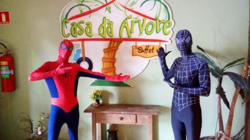 Homem Aranha Cover Personagens Vivos Animação Festas Infantil 587756