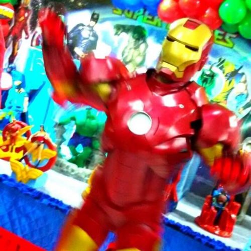 Homem de Ferro Cover Personagens Vivos Animação Festas Infantil 323376