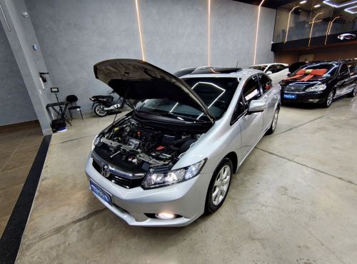 Honda Civic 2014 Exr com Teto Solar 786663 Honda Civic 2014 Exr com Teto Solar 786663