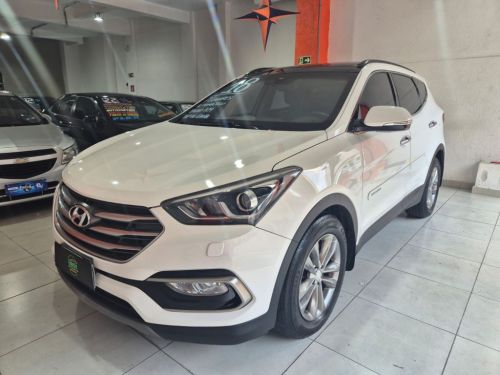 Hyundai Santa Fé - Blindado - Top De Linha - 2018 - Automática - 78.000 Km - V6 - Mpfi 270cv3342 - 7p - Completa - Teto Solar - Novíssima  766802