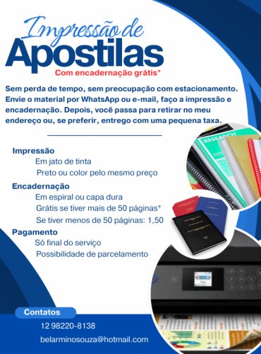 Imprima Suas Apostilas e Certificados Com Qualidade e Economia 776258 Imprima Suas Apostilas e Certificados Com Qualidade e Economia 776258