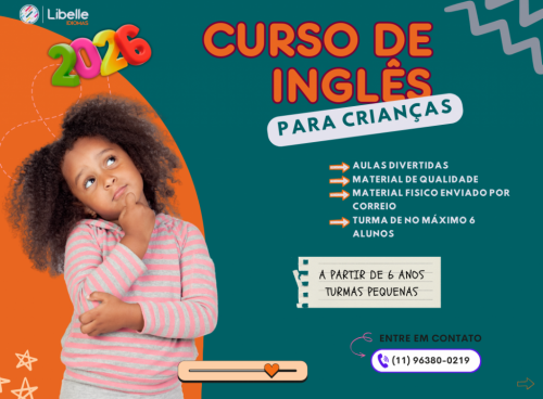 Inglês Kids Libelle: o Futuro do seu Filho Começa Brincando ✨ 768772