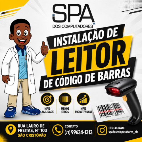 Instalação De Leitor De Código De Barras Em Salvador Ba 783921