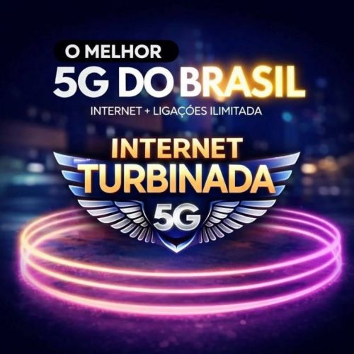 Internet 4g e 5g com ligações ilimitadas 772436