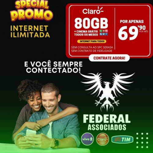 Internet 4g e 5g com ligações ilimitadas 772440