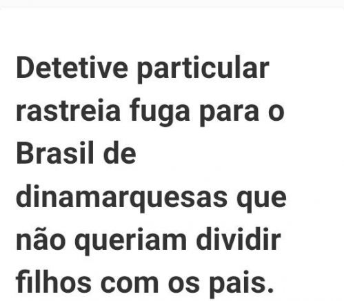 Investigações em busca de pessoas em todo Brasil  708167