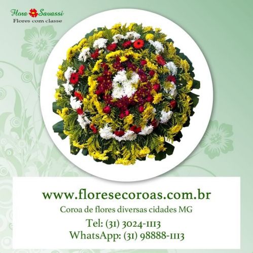 Itabirito Mg floricultura entrega coroas de flores em Itabirito Coroas velório cemitério Itabirito Mg 699762