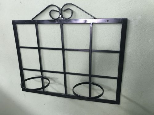 Jardim Vertical Floreira de ferro Suporte para vasos 738504