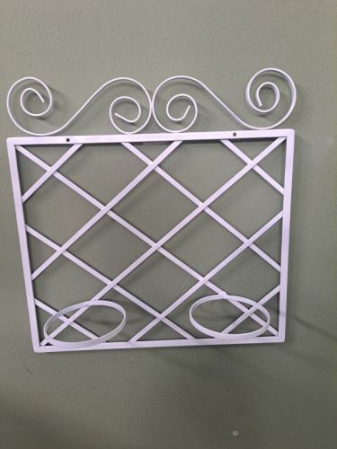 Jardim Vertical Floreira de ferro Suporte para vasos – Treliça  Floreiras em ferro 738508