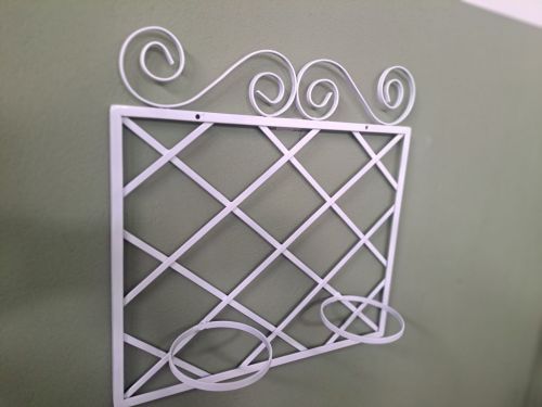 Jardim Vertical Floreira de ferro Suporte para vasos – Treliça  Floreiras em ferro 738510