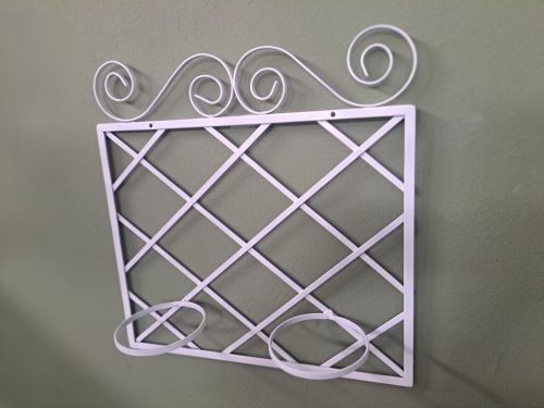 Jardim Vertical Floreira de ferro Suporte para vasos – Treliça  Floreiras em ferro 738511