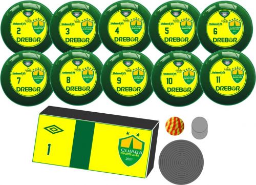 Jogo de botão acrilico Cuiabá Mt 739618