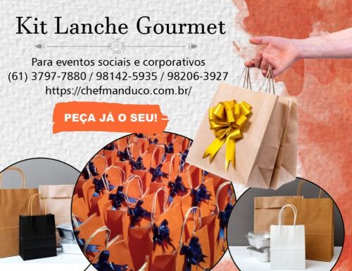 Kit Lanche Gourmet - Para eventos sociais e corporativos 579286