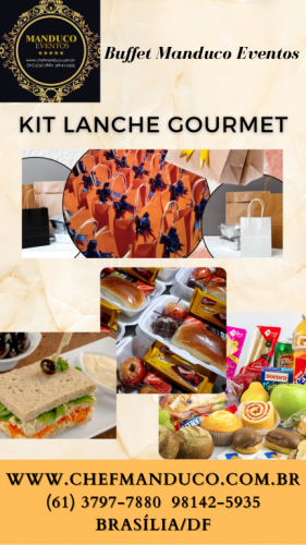 Kit Lanche Gourmet - Para viagens e eventos 638917