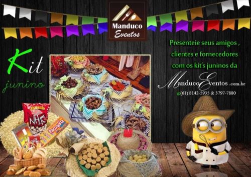 Kit Lanche Junino - Para eventos sociais e corporativos 580507