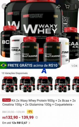 Kit whey protein 695110