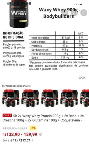 Kit whey protein 695111
