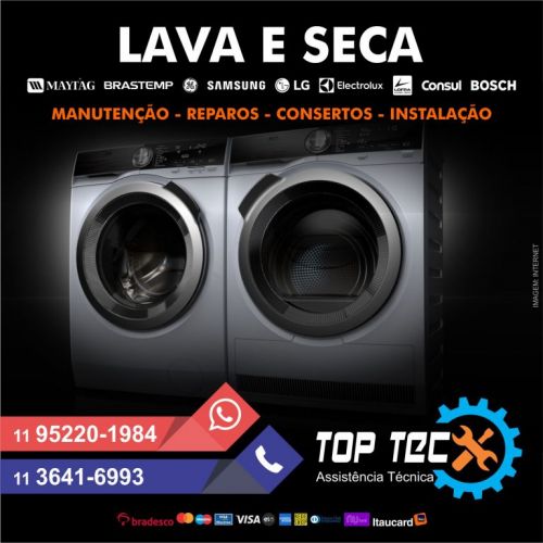 Lava e Seca assistência técnica em São Paulo 593885