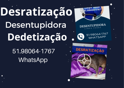 Limpa Fossa e Desentupidora Poa Rs zona norte e zona sul 51.98064-1767 Whatsapp  664991