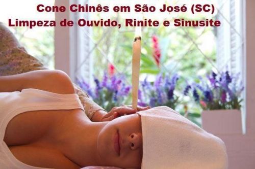 Limpeza de Ouvidos entupidos cera coceira zumbido surdez em São José Sc grande Florianopolis - Terapia dos Cones Chineses - de segunda  212831