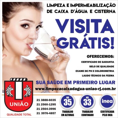 Limpeza e impermeabilização de caixa dágua e cisterna na região São Gonçalo 542771