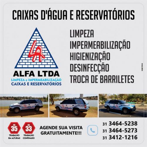 Limpeza para caixas de água em Araçaí 573390