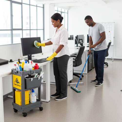 limpeza pós-obra em conservação de escritório 764530