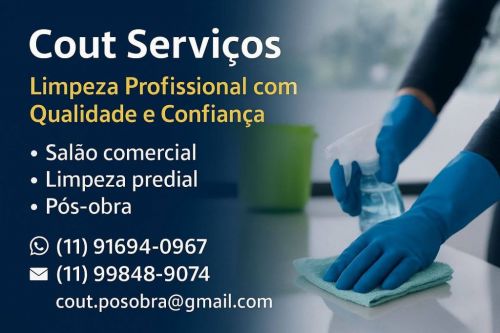 limpeza pós-obra em conservação de escritório 764536