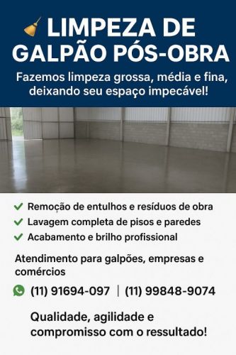 limpeza pós-obra em conservação de escritório 764542