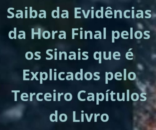Livro a Hora Final se Aproxima  750846