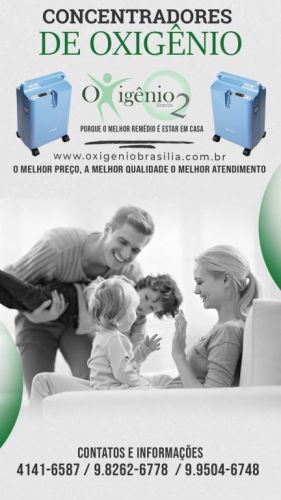 Locação de concentrador para casa - 61-4141-6587 687101