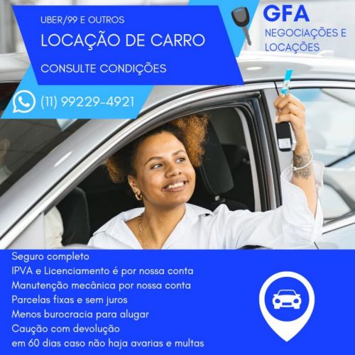 Locação De Veiculo Para Motorista De Aplicativos 774871