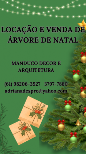 Locação e Venda de árvore de Natal em Brasíliadf 652089