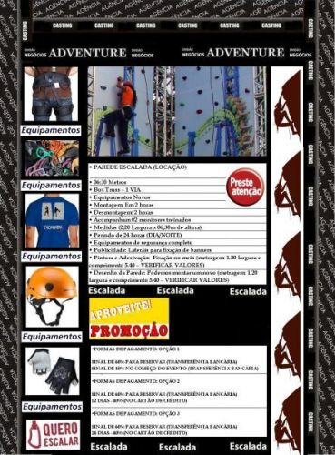 Locação Parede Escalada 786505