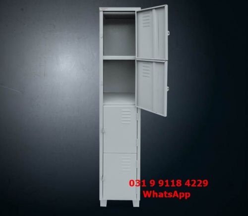Locker Roupeiro de Aço Fino com 4 Portas Entrega Grátis para Belo Horizonte Mg Novo 762538