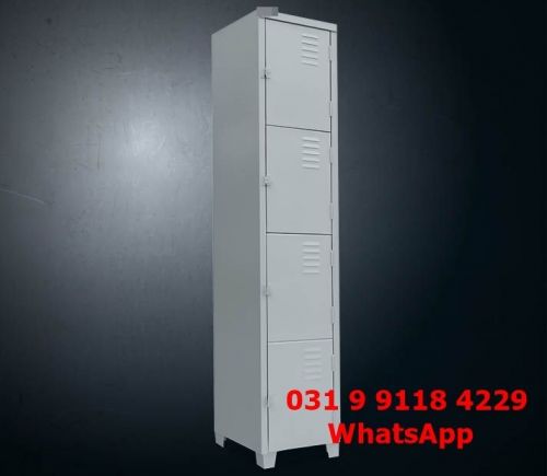 Locker Roupeiro de Aço Fino com 4 Portas Entrega Grátis para Belo Horizonte Mg Novo 762540